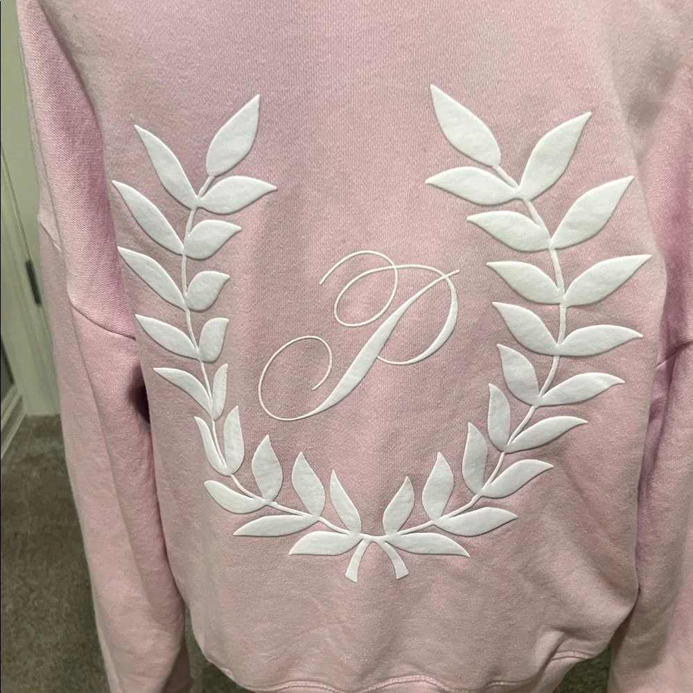 PINK Victoria's Secret Soft Pink Zip-Up Hoodie - Picture 8 of 10